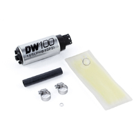 Deatschwerks DW100 165lph In-Tank Fuel Pump w/Install Kit (Integra 94-01/Civic 92-00)