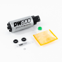 Deatschwerks DW200 255lph In-Tank Fuel Pump w/Install Kit (Evo 8-9)