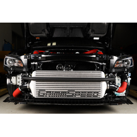 Grimmspeed GRM090236 Front Mount Intercooler Kit Incl. Red Piping for STi 2015+