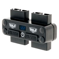 Hulk 4x4 4-Way 12/24V DC Power Adaptor 4x 50A Plugs USB's and Voltmeter Touch Switch