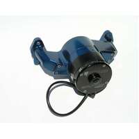 Meziere Electric Water Pump for Chevy SB, 35GPM Standard Motor - Blue