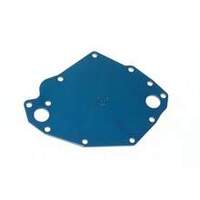 Meziere Electric Water Pump Backing Plate for FORD SB Cleveland - Blue