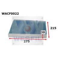 WESFIL CABIN FILTER - WACF0022