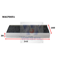 WESFIL CABIN FILTER - WACF0051