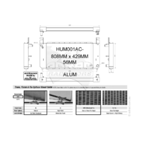 Adrad Radiator - HUM001AC-MN