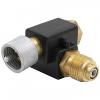 AUTOMETER 90 ° ADAPTER FOR SPEEDOMETER CABLE, 5/8"-18THREAD