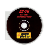 AUTOMETER AC-29 DVD Instruction Video For The BCT-200J