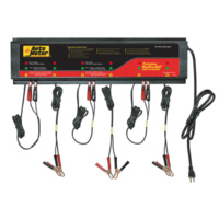 AUTOMETER BUSPRO-662 AGM Optimized Smart Battery Charger - 6 Channel, 230v 5 amp