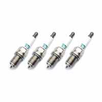 Denso Iridium TT Twin-Tip Spark Plug #6 Heat Range 4 Pack for Subaru WRX/STI/FXT/LGT (EJ25)