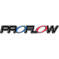 Proflow 3/4in. Tube 45 Degree To Female -12AN Hose End Tube Adaptor Black