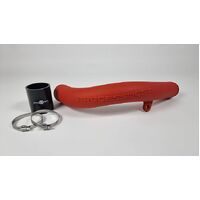 2022+ WRX charge pipe kit red (suits factory intercooler and PW intercooler) PWTMIC17CPR