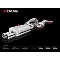 XForce 2.5in Cat-Back Exhaust - Stainless for (Falcon XR8 BA-BF Sedan)