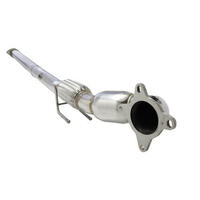 XForce 3in Dump-Pipe and Cat Kit - Stainless Steel for (Golf GTi Mk6/Scirocco R)