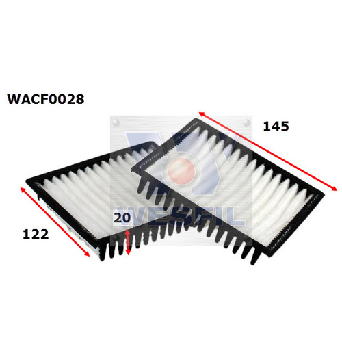 WESFIL CABIN FILTER - WACF0028