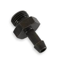 AEM Adjustable Fuel Pressure Regulator Barb Fitting -6 9/16 in.-18 to 7mm