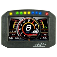 AEM CD-5F Carbon Flat Panel Digital Display with Internal Logging and Internal GPS