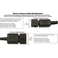 Innovate Motorsports Sensor Cable 3 ft. (for LSU 4.9 O2 Sensor)