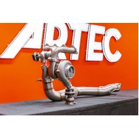 ARTEC Performance  Mitsubishi Evo 4-9 Dump Pipe Adapter for Low Mount V-Band Exhaust Manifold