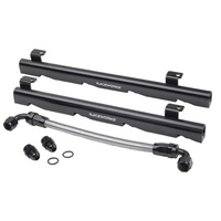 Raceworks Fuel Rails Black for Holden Commodore VL-VT (5L V8)  ALY-015BK