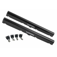 Raceworks Fuel Rails Black for Holden Commodore VT-VZ (Gen3 LS1 5.7L)  ALY-016BK