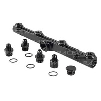 Raceworks Fuel Rail Black for Mitsubishi Evo 4-9 (4G63)  ALY-027BK