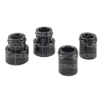 Raceworks Lower Injector Mounting Boss for Mazda 13Bt S4 Onwards Black 4Pk  ALY-045BK