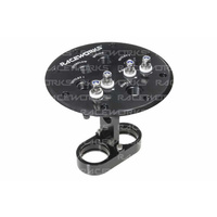 Raceworks Fuel Pump Hanger Suits Single/Twin 39mm-40mm Pumps  ALY-086BK