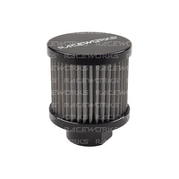 Raceworks Small Breather Black  ALY-087BK
