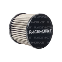 Raceworks Large Breather Black  ALY-101BK