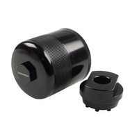 Raceworks Billet Lifetime Oil Filter 13/16''-16 30Micron With Opener  ALY-115-1316BK