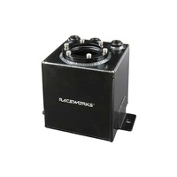 Raceworks 1.5L Surge Tank Kit Black Suit 044  ALY-121BK