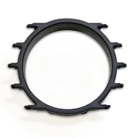 CANchecked MFD15 Gen2 OLED Programmable CanBus Gauge BEZEL ONLY for Audi A3/S3 8P