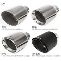 Ford Focus ST (Mk4) Cat Back Performance Exhaust (Resonated, TP105-CF (Carbon Fibre))