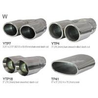 Ford Fiesta (Mk7) Zetec (1.2/1.4/1.6) Cat Back Performance Exhaust (Non-Flex Type, TP41)