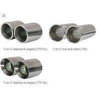 VW Golf GTI (Mk5) 2.0 T FSI (1K) (04-09) Cat Back Performance Exhaust (Non Resonated, YTP10L)