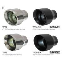 VW Scirocco R 2.0 TSI (09-18) Venom Cat Back Performance Exhaust (TP38-BLK)