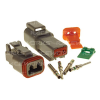 Raceworks Deutsch DT 2-Way Connector Kit  CPS-125