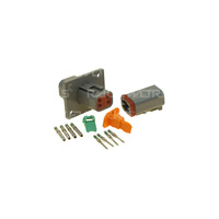 Raceworks Deutsch DT Flange Mount 4-Way Connector Kit  CPS-181