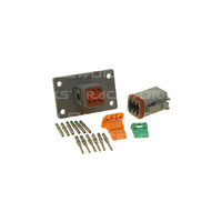 Raceworks Deutsch DT Flange Mount 6-Way Connector Kit  CPS-182