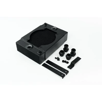 CSF Racing 2-Row 42mm Race Spec Aluminium Radiator - Black Subaru WRX/STI 08-21/FXT 08-13/LGT 04-09