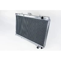 CSF Racing 2-Row 42mm Race Spec Aluminium Radiator - Raw Nissan Skyline R32 GTS/GT-R (RB20/RB26)