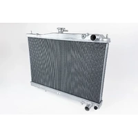 CSF Racing 2-Row 42mm Race Spec Aluminium Radiator - Raw Nissan Skyline R32 GTS/GT-R (RB20/RB26)