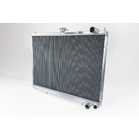 CSF Racing 2-Row 42mm Race Spec Aluminium Radiator - Raw Nissan Skyline R34 GT-R (RB26DETT)