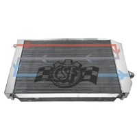 CSF Racing Triple Pass Aluminium Radiator - Universal Dual Core w/ AN Fittings Universal Dual Core w/ AN Fittings
