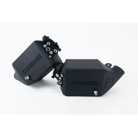 CSF Racing Twin Charge Air Cooler Kit - Crinkle Black BMW F1X M5/M6