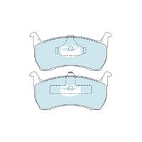 Bendix Ultimate+ Brake Pad Set Front for Fairlane 88-02 (DB1108ULT)