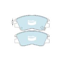 Bendix 4x4 Brake Pad Set Front for L300 Express 86-13/Triton 90-96 (DB1113-4)