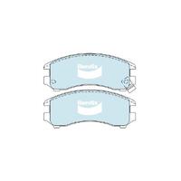 Bendix General CT Brake Pad Set Front for Astra 87-89/180SX 88-92 (DB1117GCT)
