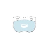 Bendix 4x4 Brake Pad Set Front for 90/110 83-90/Discovery 89-98 (DB1176-4)