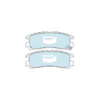 Bendix General CT Brake Pad Set Rear for 3000GT 92-99/Galant 92-96 (DB1239GCT)